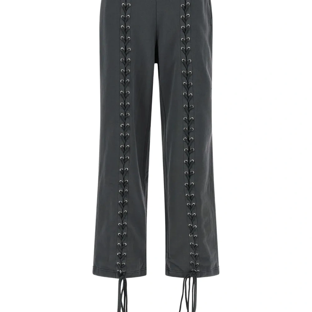 Брюки с декоративной завязкой Брюки с декоративной завязкой