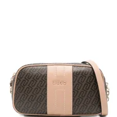 Сумка через плечо с цепочкой и логотипом