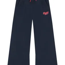 Хлопковые брюки с логотипом