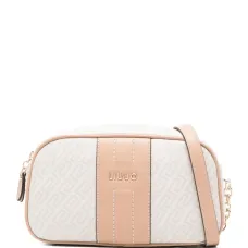 Сумка через плечо на молнии с узором