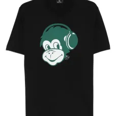 Футболка с принтом обезьяны Футболка с принтом обезьяны