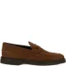 Коричневые кожаные лоферы