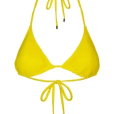 Бикини-топ на завязках треугольной формы Бикини-топ на завязках треугольной формы
