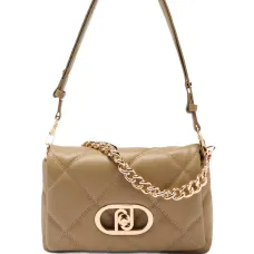 Стёганая металлическая сумка на плечо LaPuffy Стёганая металлическая сумка на плечо LaPuffy