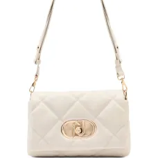 Сумка на плечо LaPuffy с логотипом на пластине Сумка на плечо LaPuffy с логотипом на пластине