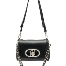 Сумка-сэтчел LaPuffy с монограммой и цепочкой Сумка-сэтчел LaPuffy с монограммой и цепочкой