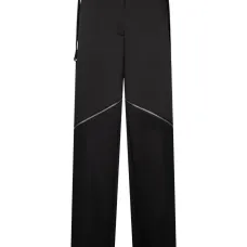 Широкие брюки на молнии