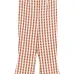 Брюки в клетку «гингем»