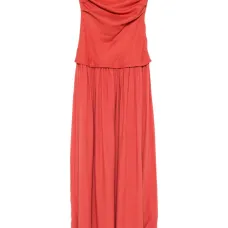 Макси-платье Hedy с драпировкой и бандо Макси-платье Hedy с драпировкой и бандо