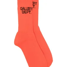 Носки с вышитым логотипом