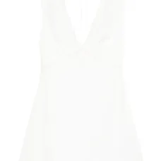 Платье Denise с V-образным вырезом и фигурным краем