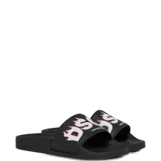 Шлёпанцы с графическим логотипом Шлёпанцы с графическим логотипом