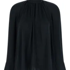 Блузка с бантом