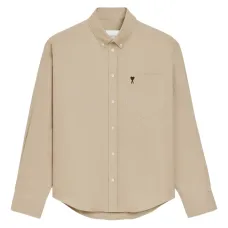 Рубашка с вышитым логотипом