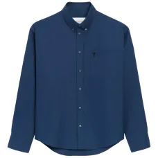 Рубашка с вышитым логотипом