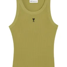 Трикотажная майка в рубчик Ami de Coeur