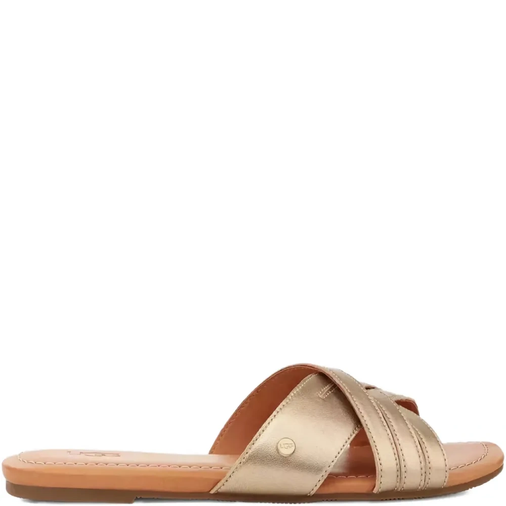 Металлические сандалии Kenleigh с перекрещивающимися ремешками