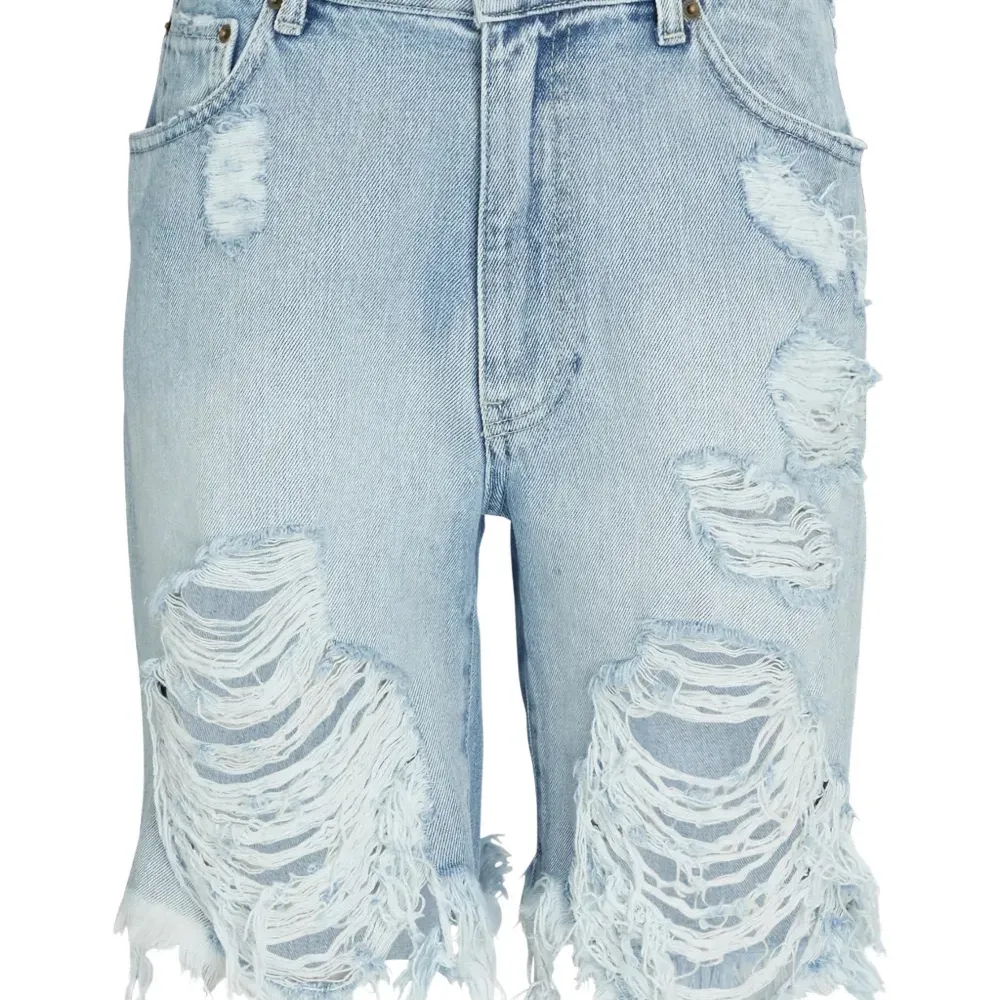 Джинсовые шорты Mia с необработанным краем