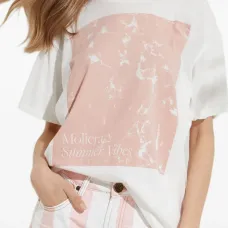 Футболка с принтом логотипа