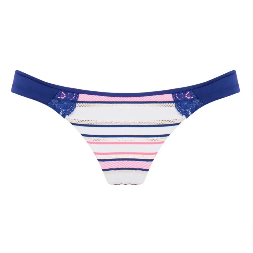 Плавки бикини в полоску