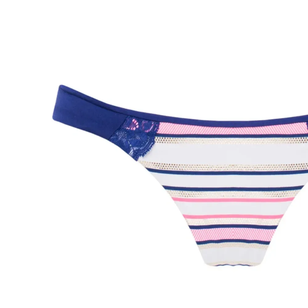 Плавки бикини в полоску
