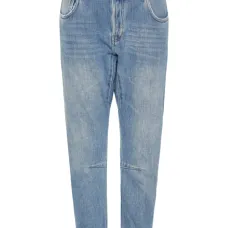 Джинсы с нашивкой-логотипом