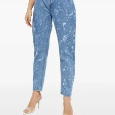 Джинсы в технике тай-дай