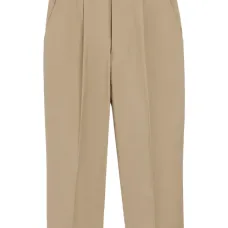 Зауженные брюки со складками Зауженные брюки со складками