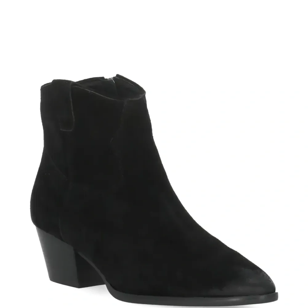 Ботинки на каблуке с боковой молнией