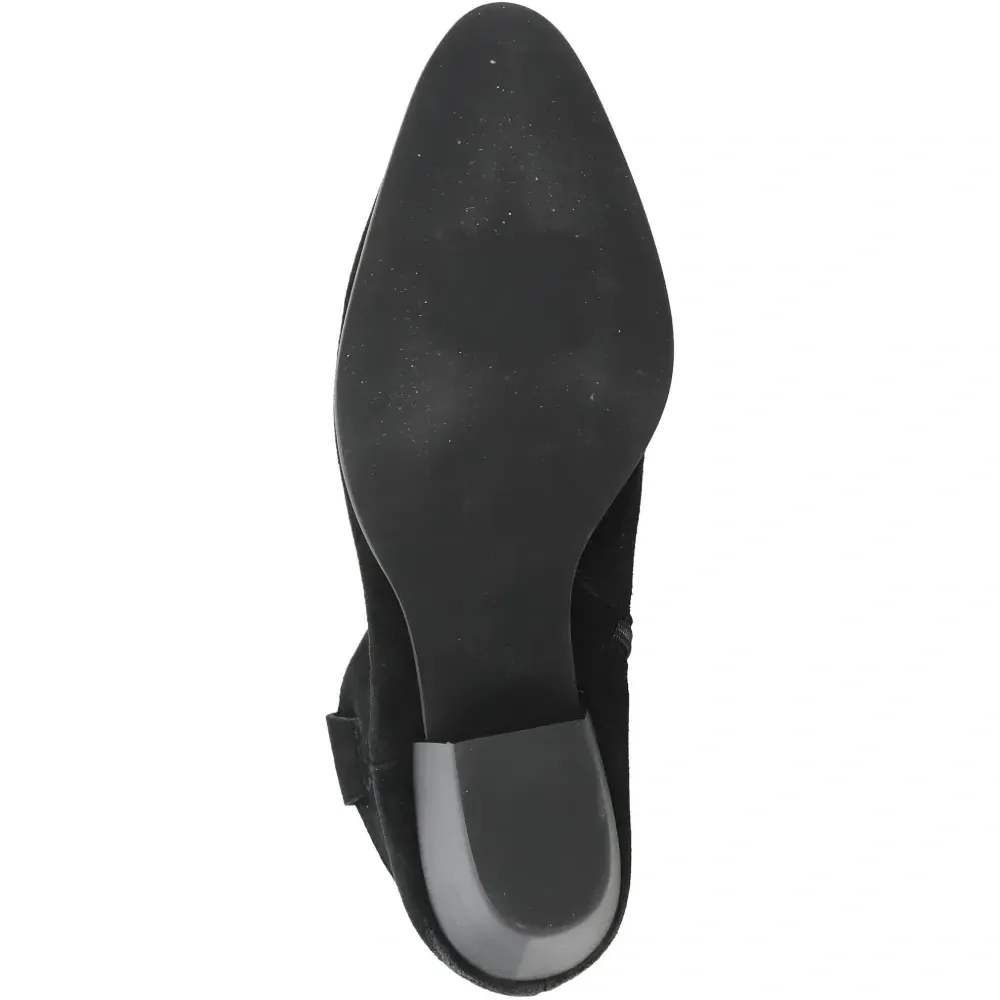 Ботинки на каблуке с боковой молнией