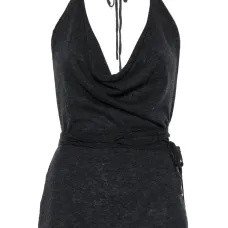 Топ с вырезом халтер Топ с вырезом халтер