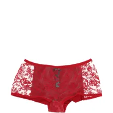 Трусы из кружев с цветочным узором