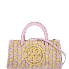 Маленькая сумка-тоут Ella с нашивкой-логотипом Маленькая сумка-тоут Ella с нашивкой-логотипом