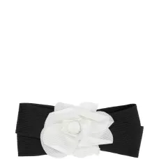 Эластичный пояс с цветком