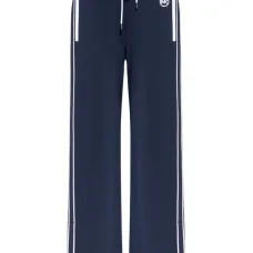 Спортивные штаны с полоской и логотипом