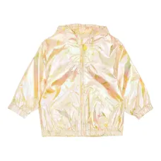 Аляна куртка с цветочным принтом и капюшоном