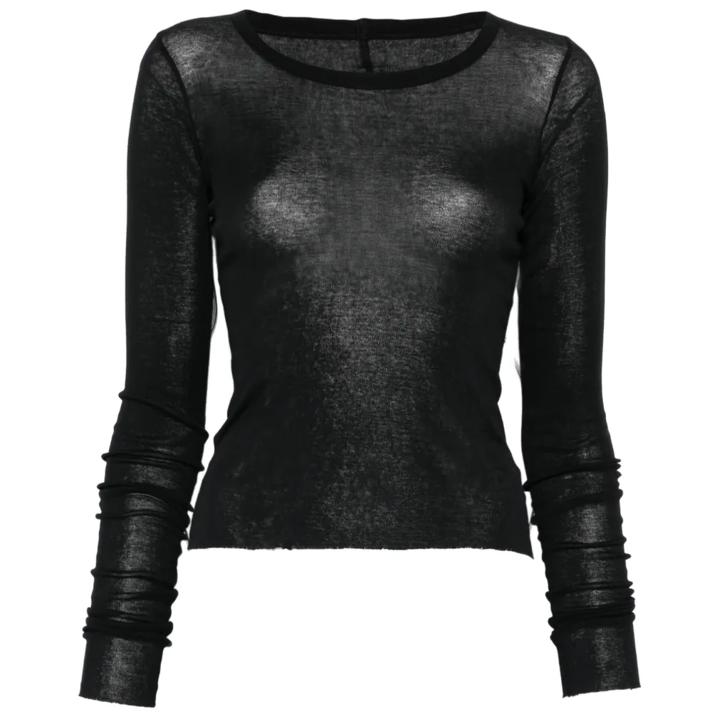 Топ с круглым вырезом