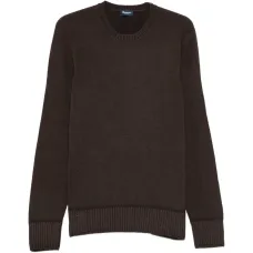 Свитер с круглым вырезом