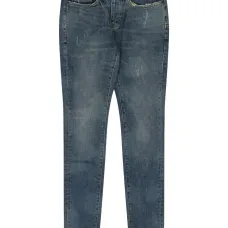 Индиго перфорированный деним "Индиго"