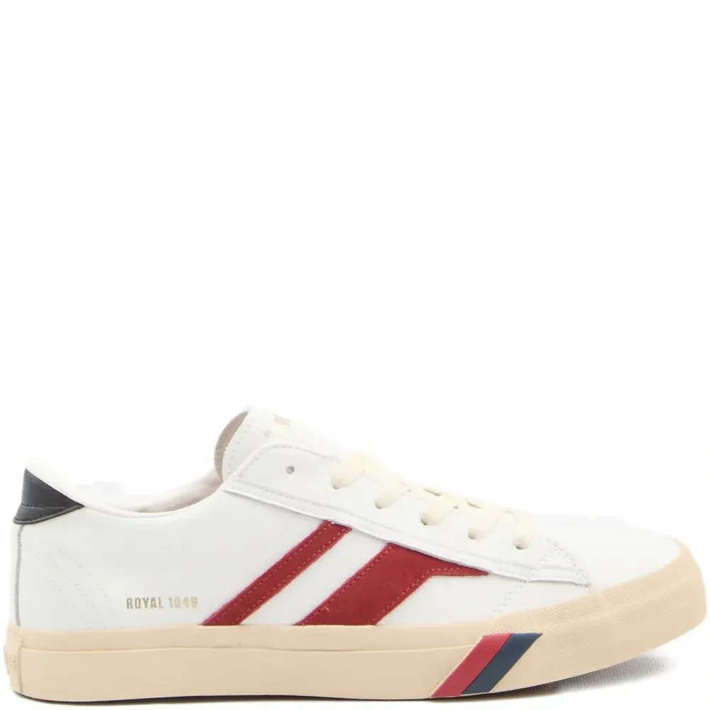 Кроссовки Racer 77 из красной замши