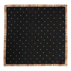 Шелковый платок с гороховым узором