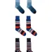 Набор носков в полоску (набор из трёх пар)