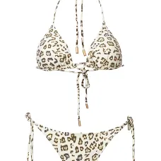 Бикини KYLE с анималистичным принтом и завязками
