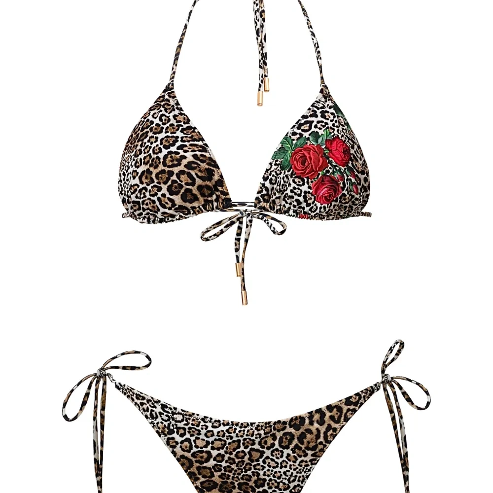 Бикини с леопардовым принтом KYLE