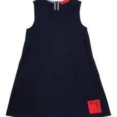 Платье с логотипом