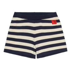 Трикотажные шорты в полоску