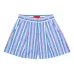Полосатые шорты с логотипом