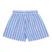 Полосатые шорты с логотипом