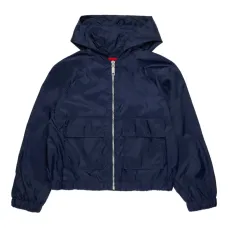 Куртка с капюшоном и логотипом