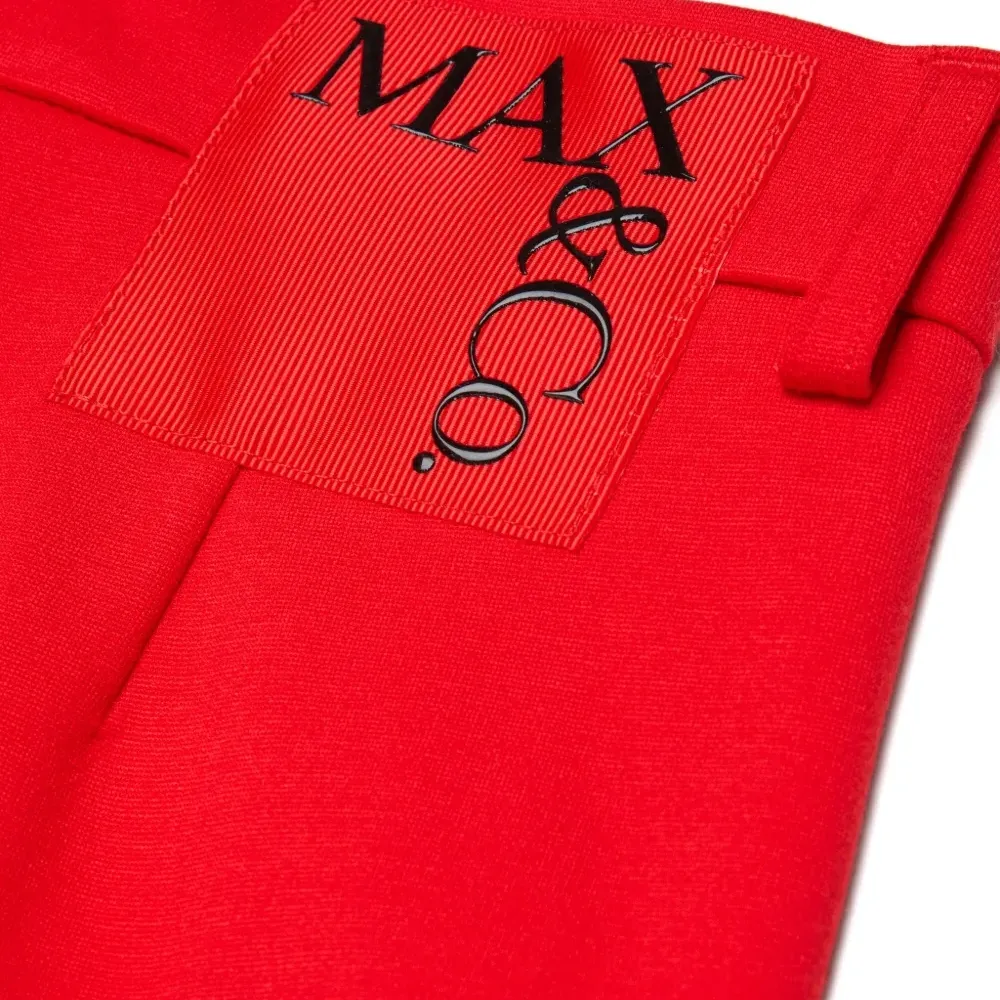 Брюки свободного кроя с логотипом